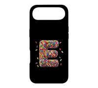 Carcasa para iPhone Air Letter E Candy Rainbow Sprinkles Monogram Men, Women, Kids