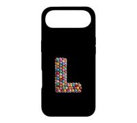 Carcasa para iPhone Air Letter L Candy Rainbow Sprinkles Monogram Men, Women, Kids
