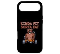 Carcasa para iPhone Air Levantamiento de Pesas Fitness Entrenamiento Divertido Un Poco Fit Sorta Fat