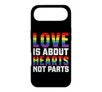 Carcasa para iPhone Air LGBTQ Love Is About Hearts Gay LGBT Pride Month