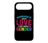 Carcasa para iPhone Air LGBTQ Marriage Is About Love Gay LGBT Pride Month