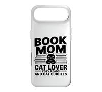 Carcasa para iPhone Air Libro Mamá Amante De Gatos Lecturas Acogedoras Y Abrazos De