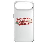 Carcasa para iPhone Air Libros de Amor y Derechos de Las Mujeres Diseño Feminista Amante de los Libros