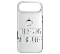 Carcasa para iPhone Air Life Begins After Coffee La Vida Empieza después del café
