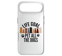 Carcasa para iPhone Air Life Goal Pet All The Dogs Puppy Paws Doggy Pet Entusiasta