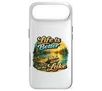 Carcasa para iPhone Air Life Is Better At The Lake Sunset Canoe Nature Vibes Graphic