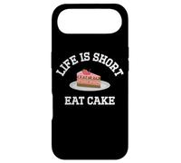 Carcasa para iPhone Air Life is Short Eat The Cake Birthday Cakes Funny