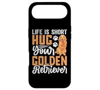 Carcasa para iPhone Air Life Is Short Hug Your Golden Retriever