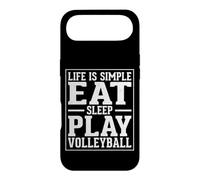 Carcasa para iPhone Air Life Is Simple Eat Sleep Play Volleyball