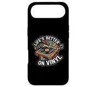 Carcasa para iPhone Air Life'S Better On Vinyl Record Player Retro Music Lover