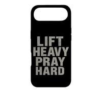 Carcasa para iPhone Air Lift Heavy Pray Hard - Faith Meets Fitness