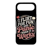 Carcasa para iPhone Air Ligar I Flirt For Fun and Panic When It Works Solteros Citas