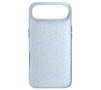 Carcasa para iPhone Air Light Blue Cubes Geometric Optical Illusion Tranquil Pattern
