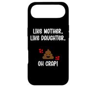 Carcasa para iPhone Air Like Mother Like Daughter Oh Crap Circus Mom & Daughters Mum