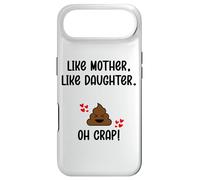 Carcasa para iPhone Air Like Mother Like Daughter Oh Crap Matching Mom Daughters Mum