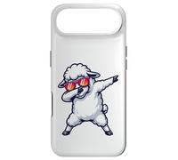 Carcasa para iPhone Air Linda Oveja Blanca esponjosa con Gafas de Sol