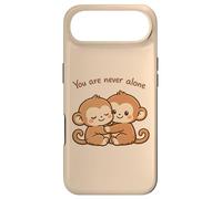 Carcasa para iPhone Air Lindo Abrazando Baby Monkeys Besties Apoyo Emocional Amor