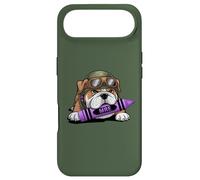 Carcasa para iPhone Air Lindo Bulldog Military I Eat Crayons Grunt MRE Eater Jarhead