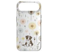 Carcasa para iPhone Air Lindo Cachorro Border Collie Dandelion Dream Floral Garden