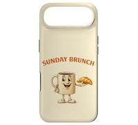 Carcasa para iPhone Air Lindo café Mascota Domingo Brunch Amante Foodies Vintage Retro