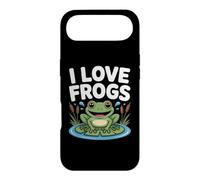 Carcasa para iPhone Air Lindo Dibujo de Ranas con Dibujos Animados de I Love Frogs