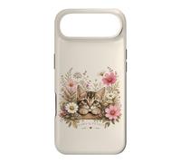 Carcasa para iPhone Air Lindo Gatito Floral botánico Cottagecore