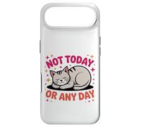 Carcasa para iPhone Air Lindo Gato durmiendo Diciendo no Hoy ilustración