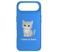Carcasa para iPhone Air Lindo Gato I Hate It Here Kitty Regalos Divertidos para compañeros de Trabajo