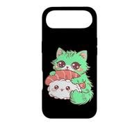 Carcasa para iPhone Air Lindo Gato Kawaii Camarones Sushi Anime Amante de la Comida