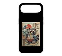 Carcasa para iPhone Air Lindo Mapache Comiendo Fideos Ramen - Estilo japonés Ukiyo-e