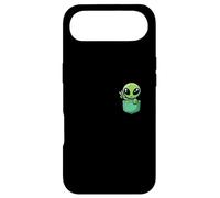 Carcasa para iPhone Air Lindo Pequeño Alien En Bolsillo Universo UFO Bebé Monstruo