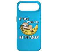 Carcasa para iPhone Air Lindo Perezoso If You Love Me Let Me Sleep