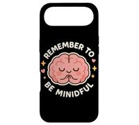 Carcasa para iPhone Air Lindo Personaje de Cerebro Remember to Be Mindful