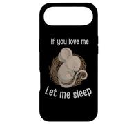 Carcasa para iPhone Air Lindo ratón Durmiente «Si me amas», déjame Dormir