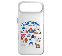 Carcasa para iPhone Air Lindo Recuerdo de Viaje de la Isla de Santorini de Grecia