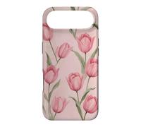 Carcasa para iPhone Air Lindos Tulipanes Rosados Flores Tulipán Floral Patrón Girly Coqueta