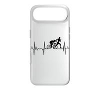 Carcasa para iPhone Air Línea I Love Duathlon Cyclist Pulse