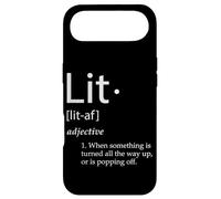 Carcasa para iPhone Air Lit Definition Funny Lit Meme Definition Christmas Party Lit