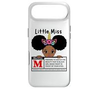 Carcasa para iPhone Air Little Miss Black Girl Magic Melanina M Advertencia Lindas Chicas