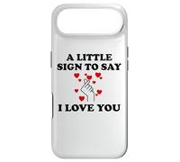 Carcasa para iPhone Air Little Sign to Say I Love You Valentine Couple Anniversary