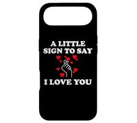 Carcasa para iPhone Air Little Sign to Say I Love You Valentine Romantic Day Couples