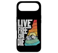 Carcasa para iPhone Air Live Free or Die Retro New Hampshire Nature Graphic