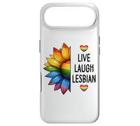 Carcasa para iPhone Air Live Laugh Lesbian Sign,Gay Pride Flag Funny Lesbian Pride
