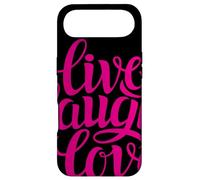 Carcasa para iPhone Air Live Laugh Love tee Shirts, Inspiration Cool Quotes Graphic