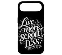 Carcasa para iPhone Air Live More Scroll Less