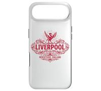 Carcasa para iPhone Air Liverpool Merseyside England - Pájaro de hígado ornamentado con Estampado Rojo