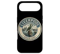 Carcasa para iPhone Air Liverpool Reino Unido Liver Bird Vintage Travel Sticker
