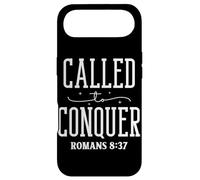 Carcasa para iPhone Air Llamados a Conquistar Romanos 8:37 Diseño Motivacional