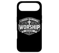 Carcasa para iPhone Air Lloró Durante la adoración Otra Vez Christian Jesucristo Dios Iglesia