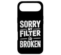 Carcasa para iPhone Air Lo Siento, mi Filtro está Roto Cita de Humor sarcástico